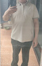 羅蒙（ROMON）短袖男2025夏季短袖t恤男士商務(wù)休閑POLO衫上衣服男裝 曬單實(shí)拍圖