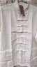 老爺車(chē)夏季薄款棉麻男士唐裝短袖上衣中式漢服盤(pán)扣半袖居士服中國風(fēng)透氣 白色 L 175/88A 【130-150斤】 曬單實(shí)拍圖