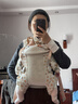 比威亞bvya Free美學(xué)家 嬰兒背帶前抱式小月齡輕便透氣抱娃神器解放雙手 蘆葦白 曬單實(shí)拍圖