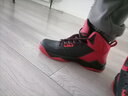 喬丹籃球鞋男運動(dòng)鞋學(xué)生透氣減震高幫耐磨黑騎士戰靴運動(dòng)籃球鞋 黑色/喬丹紅 41 曬單實(shí)拍圖