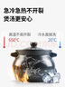 炊大皇 陶瓷煲 3.5L砂鍋煲湯熬藥煮粥燜飯燉鍋 養生湯鍋大肚煲明火使用 曬單實(shí)拍圖