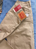 Levi's李維斯男士565寬松直筒工裝美式復古簡(jiǎn)約通勤時(shí)尚休閑褲 卡其色 31 (32) 曬單實(shí)拍圖