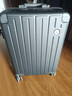 京東京造無(wú)界鋁框20英寸大容量行李箱男女 登機皮箱明日達旅行 石墨灰 曬單實(shí)拍圖