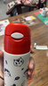 膳魔師（THERMOS）吸管保溫杯400毫升男女兒童316鋼保冷水杯子TCMI-400S Miss Soda 曬單實(shí)拍圖