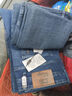 喬詩(shī)慧【2件裝】牛仔褲男士春夏款修身休閑商務(wù)彈力男褲直筒寬松褲 8010藍色+009藍色 31 (2尺4 建議125-135斤） 曬單實(shí)拍圖