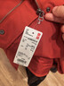 優(yōu)衣庫女裝休閑連帽短外套早春26春夏新款481600 16 紅色 M 曬單實(shí)拍圖