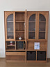 良禽佳木實(shí)木書(shū)柜一體靠墻卡座書(shū)柜定制儲物柜落地書(shū)架滿(mǎn)墻客廳收納展示柜 黑胡桃木 無(wú)門(mén)每投影平米單價(jià) 曬單實(shí)拍圖