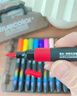 真彩（TRUECOLOR）60色丙烯馬克筆軟頭水彩筆小學(xué)生專(zhuān)用可疊色無(wú)毒可水洗兒童美術(shù)彩色涂鴉筆畫(huà)畫(huà)筆涂鴉DIY水筆T11 曬單實(shí)拍圖