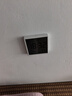 得光86型面板磁吸時(shí)鐘溫濕度計冰箱貼家用廚房室內小型數字時(shí)間顯示桌面壁掛墻式日期萬(wàn)年歷電子鐘表 白色【單只裝】 曬單實(shí)拍圖