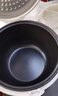 美的（Midea） 微壓電飯煲 精鑄發(fā)熱盤(pán)大容量簡(jiǎn)單易控 黑晶內膽家用迷你小電飯鍋 1-2-3-5-8人家用商用年貨好物 4升款 4L 2-6人用 曬單實(shí)拍圖