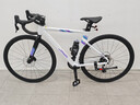 佳沃26款RX御夫座AURIGA鋁合金公路車(chē)全油碟剎24變速彎把單車(chē) 26款-白色（RX） 24速 S 凈身高164-171 曬單實(shí)拍圖