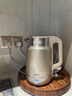 蘇泊爾（SUPOR）2.5升大容量 電熱水壺燒水壺開(kāi)水壺電水壺 雙鋼壺體 有鈦無(wú)縫內膽圓壺嘴 智能一鍵保溫 SW-25J101P 曬單實(shí)拍圖