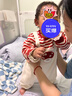 優(yōu)奇嬰兒衣服春秋寶寶可愛(ài)超萌連體衣假兩件哈衣初秋打底內搭爬服 曬單實(shí)拍圖