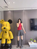 卓詩(shī)尼厚底長(cháng)筒靴女2025年冬季新款不過(guò)膝騎士靴復古加絨靴子西部牛仔靴 棕色-單里 37 曬單實(shí)拍圖