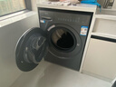 海爾滾筒洗衣機全自動(dòng)10kg 新品 537超薄平嵌 藍盾除菌 525大筒徑 商場(chǎng)同款 20年防生銹XQG100-L58A1 曬單實(shí)拍圖