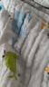 潔麗雅（Grace）毛巾純棉A類(lèi)兒童毛巾洗臉紗布巾4條裝口水巾兒童寶寶洗臉?lè )浇?曬單實(shí)拍圖