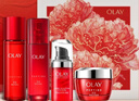 玉蘭油（OLAY）大紅瓶水乳液面霜眼霜禮盒抗皺緊致護膚品套裝生日禮物送女生 曬單實(shí)拍圖
