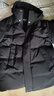 坦博爾羽絨服男可脫卸帽寬松大碼男士商務(wù)保暖外套510505D 黑色 180  曬單實(shí)拍圖