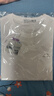 海瀾之家（HLA）短袖T恤25新吸濕速干涼感大碼短袖男夏季HNTBW2J223A 漂白GG L 175/92A 推薦137~150斤 曬單實(shí)拍圖