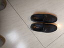 蜻蜓牌【100%全牛皮】男士皮鞋商務(wù)休閑真皮防滑軟底軟面中老年爸爸鞋真皮透氣套腳舒適耐磨真皮百搭鞋子 黑色 39 曬單實(shí)拍圖