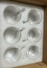 京東京造 玻璃杯 高硼硅泡茶水杯子家居品茗杯100ml六只裝 曬單實(shí)拍圖