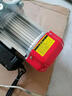 滬工電動(dòng)葫蘆220v家用電葫蘆1噸2.5噸微型電動(dòng)葫蘆380V吊機家庭用卷?yè)P機電動(dòng)絞盤(pán)鋁殼銅芯提升機 1噸 12米 220V 慢速 曬單實(shí)拍圖