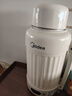 美的（Midea）電熱水壺燒水壺春游便攜式旅行車(chē)載沖奶泡茶戶(hù)外出行 1.2L寬電壓保溫保冷恒溫壺MK-DB12X18-PRO 曬單實(shí)拍圖