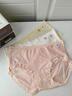 貓人（MiiOW）女士?jì)妊澕兠蘅咕d2026新款性感蕾絲中腰提花純棉女生三角短褲頭 【3條抑菌襠】白色+草綠+粉色 【透氣提花 輕薄高彈力】 L 【建議體重約100-120斤】 曬單實(shí)拍圖