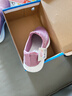 回力女鞋媽媽鞋春夏季一腳蹬軟底運動(dòng)老北京布鞋 0603 淺紫色 36 曬單實(shí)拍圖