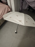 天堂傘太陽(yáng)傘防曬防紫外線(xiàn)遮陽(yáng)傘戶(hù)外傘晴雨兩用便攜雨傘男女 銀杏葉-甘酪白 曬單實(shí)拍圖