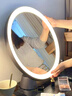 霍尼韋爾化妝鏡帶燈LED智能美妝鏡梳妝臺大鏡子臺式桌面臥室圓形輕奢高級 曬單實(shí)拍圖