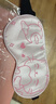宜家依 兒童小學(xué)生睡眠專(zhuān)用真絲眼罩遮光可調節午睡覺(jué)桑蠶絲午睡 卡通貓 曬單實(shí)拍圖