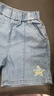 巴拉巴拉童裝兒童牛仔褲涼感抗菌短褲男童中褲夏季褲子時(shí)尚百搭潮 牛仔中藍88201 105 曬單實(shí)拍圖