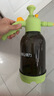 得力（deli）洗車(chē)泡沫噴壺 高氣壓手持噴水壺家車(chē)多場(chǎng)景雙噴頭增泡神器綠色2L 曬單實(shí)拍圖