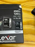 雷克沙（Lexar）SD卡V60SD卡相機內存卡高速大卡 UHS-II索尼佳能富存儲卡 V60讀速250MB/s 128GB 曬單實(shí)拍圖