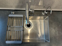 京嚴水槽瀝水架可伸縮置物架不銹鋼碗碟碗盤(pán)收納架水池瀝碗架洗菜籃 曬單實(shí)拍圖