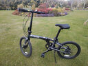 喜德盛折疊自行車(chē)W5鋁合金車(chē)架20英寸6速便攜男女式單車(chē) 深空灰 曬單實(shí)拍圖