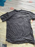 李寧速干T恤丨短袖T恤男夏季健身戶(hù)外T寬松涼爽純色簡(jiǎn)約運動(dòng)上衣 【排濕速干】黑色花灰(725)-2 2XL (男185) 曬單實(shí)拍圖