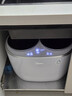 美的（Midea）雙子座分區洗衣機 迷你小型全自動(dòng)脫水內衣褲襪臺式波輪雙桶 高溫煮洗除菌除螨 洗襪子機內褲機 雙桶分區洗-MNBB10VH70E 雙筒 1kg 曬單實(shí)拍圖