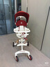 AMORHOME遛娃神器嬰兒推車(chē)兒童手推車(chē)輕便可折疊高景觀(guān)寶寶小推車(chē)溜娃神車(chē) 限定吉祥紅【全包升級+置物包】 曬單實(shí)拍圖