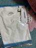 太平鳥(niǎo)男裝【涼感抑菌】純色重磅T恤26夏新款圓領(lǐng)白t時(shí)尚短袖體恤 白色 第一批 L 曬單實(shí)拍圖