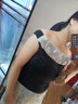 UR秋季新款女裝簡(jiǎn)約氣質(zhì)一字領(lǐng)短款修身T恤UWM450139 黑色 M 曬單實(shí)拍圖