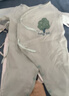 童泰嬰兒連體衣春秋季純棉衣服初生寶寶蝴蝶哈衣爬服和尚服綠色52cm 曬單實(shí)拍圖