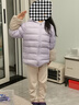 亞瑟士（asics）童裝25年冬季中大童三防輕薄羽絨服輕量保暖柔軟舒適334251072301 曬單實(shí)拍圖
