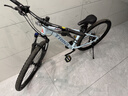 千里達26款M985ELITE山地自行車(chē)禧瑪諾21速油壓碟剎學(xué)生成人通勤單車(chē) 星途藍- 21速 27.5*15寸 推薦:150-170cm左右 曬單實(shí)拍圖
