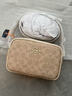 蔻馳（COACH）奢侈品女包相機包單肩斜挎包 CY752 IMXDM生日禮物 曬單實(shí)拍圖