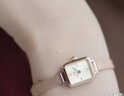 丹尼爾惠靈頓（DanielWellington）【許妍同款】DW女士手表復古小方糖簡(jiǎn)約輕奢送女友生日禮物DW651 曬單實(shí)拍圖