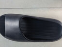 樸西男士四季抗菌室內浴室洗澡防滑居家情侶涼拖女 黑色 44-45 曬單實(shí)拍圖