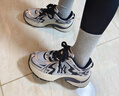 MLB男女時(shí)尚透氣輕便運動(dòng)休閑跑步老爹鞋3ARNSPL4N 銀色/50SIS 42 曬單實(shí)拍圖