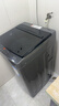 海爾（Haier）直驅變頻10公斤波輪洗衣機全自動(dòng)中途添衣桶自潔一級能效智能稱(chēng)重 超凈洗線(xiàn)屑過(guò)濾器以舊換新 10KG 直驅變頻+七維減震+漩瀑洗+抗菌除螨 波輪 曬單實(shí)拍圖